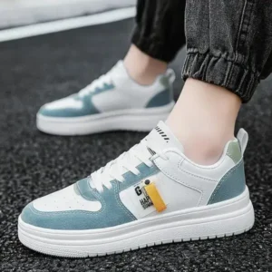 Dalsonshoes Men Fashion Color Matching Low Top Sneakers