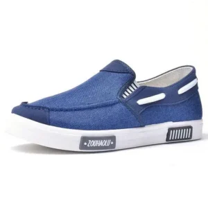 Dalsonshoes Men Casual Color Block Flat Shoes