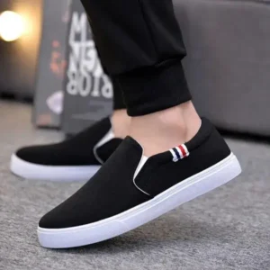 Dalsonshoes Men Casual Breathable Flat Canvas Shoes