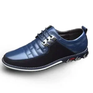 Dalsonshoes Men Casual Check Pu Shoes