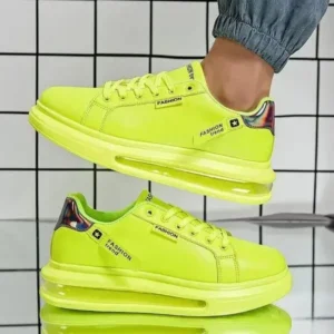 Dalsonshoes Men Fashion Candy Color Air Cushion Sneakers