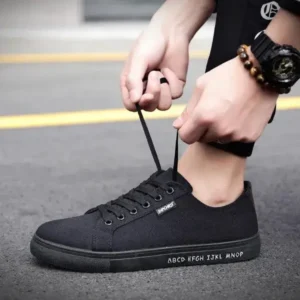 Dalsonshoes Men Casual Canvas Breathable Shoes