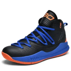 Dalsonshoes Men Casual High Top Breathable Basketball