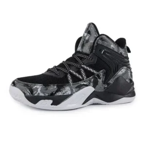 Dalsonshoes Men Fashion Trend Breathable High Top Basketball Shoes