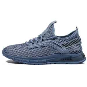 Dalsonshoes Men Casual Breathable Hollow Mesh Soft Sole Sports Shoes