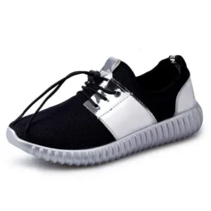 Dalsonshoes Men Casual Color Matching Mesh Breathable Wear-Resistant Sports Shoes