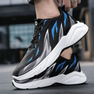 Dalsonshoes Men Fashion Color Matching Breathable Running Sneakers