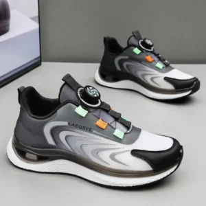 Dalsonshoes Men'S Casual Color Matching Soft Sole Shock-Absorbing Running Sneakers