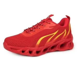 Dalsonshoes Men'S Fashion Flame Pattern Breathable Mesh Sneakers