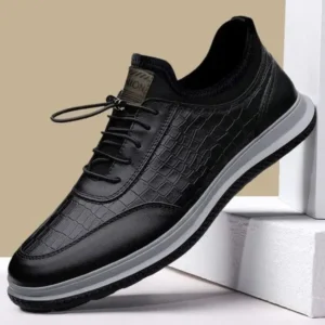 Dalsonshoes Men'S Casual Lightweight Waterproof Breathable Pu Sneakers