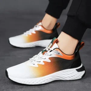 Dalsonshoes Men'S Fashion Breathable Mesh Color Block Sneakers