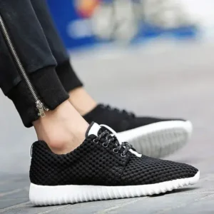 Dalsonshoes Men Fashion Breathable Mesh Lightweight Sneakers