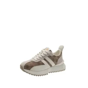 Dalsonshoes Women Fashion Platform Lace-Up Sneakers