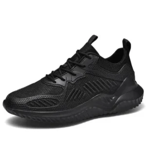 Dalsonshoes Men Fashion Breathable Mesh Thick Sole Plus Size Sneakers